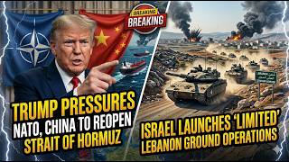 World on the Brink: Trump’s Ultimatum to NATO and China as Middle East Conflict Explodes.