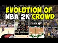 Evolution Of NBA 2K Crowd  NBA 2K - NBA 2K23