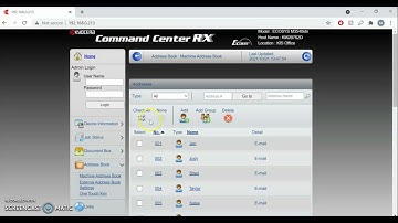 Kyocera   Add a fax and email address to the address book