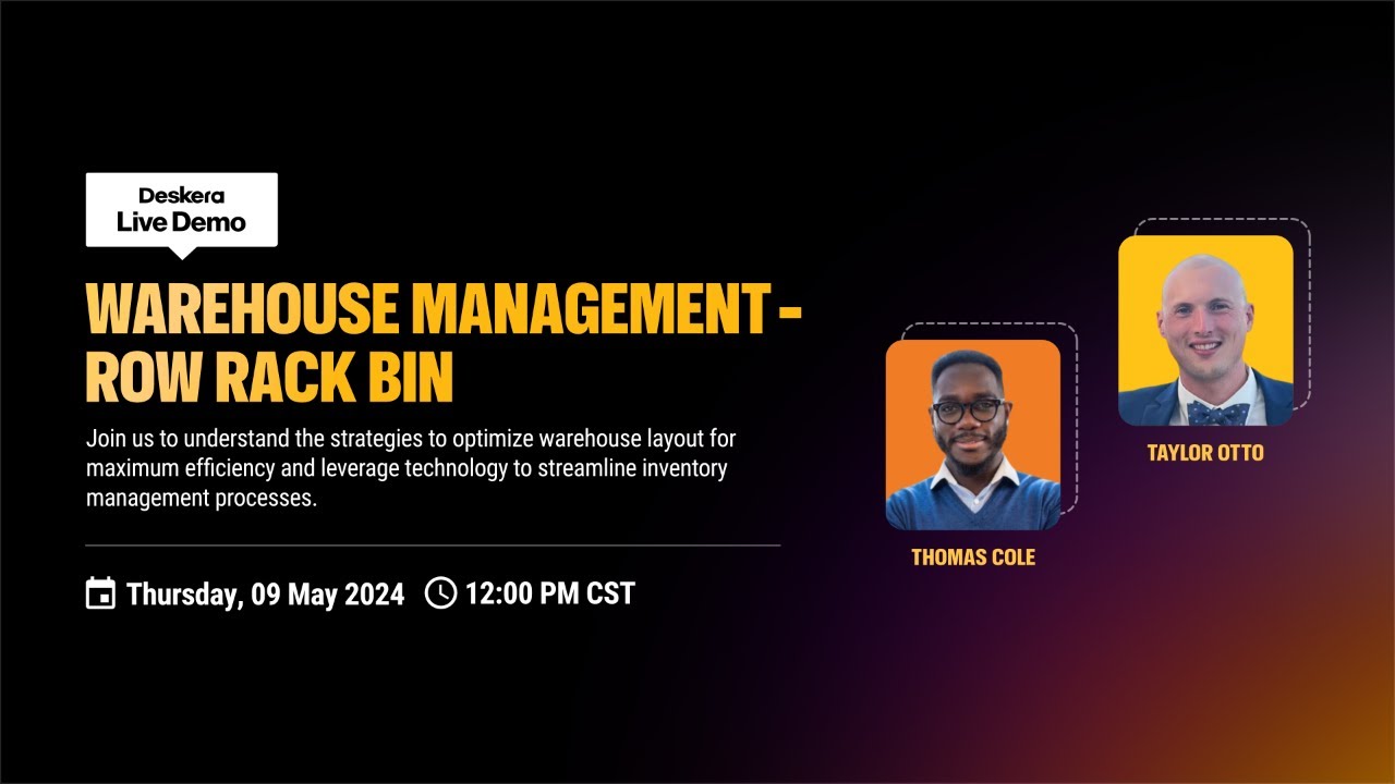 Warehouse Management - Row Rack Bin - YouTube