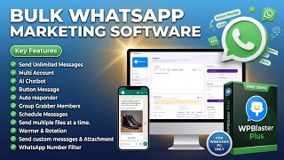 Bulk Whatsapp Marketing software New - Free Bulk whatsapp message with Button Messages,  Ai reply screenshot 2