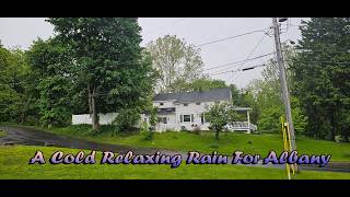 Another Nice Relaxing ASMR Rain for Albany!  Cold Rain though for May Standards though! - 5/23/26