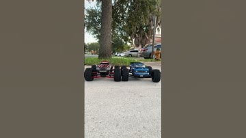 Who you got in this showdown traxxas maxx vs arrma outcast *spoiler they’re both great …