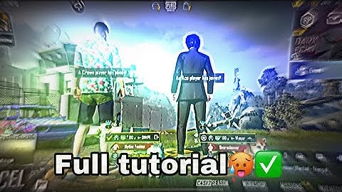 PUBG lobby editing tutorial🥵 || Capcut lobby edit🥶 || PUBG lobby edit