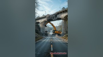 Bridge under Construction Explodes and Collapses#Bridge Quickly Turns to Rubble