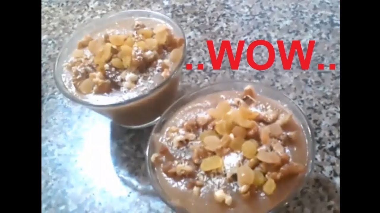 طريقة تحضير المغلي (حلوى الرز المطحون)