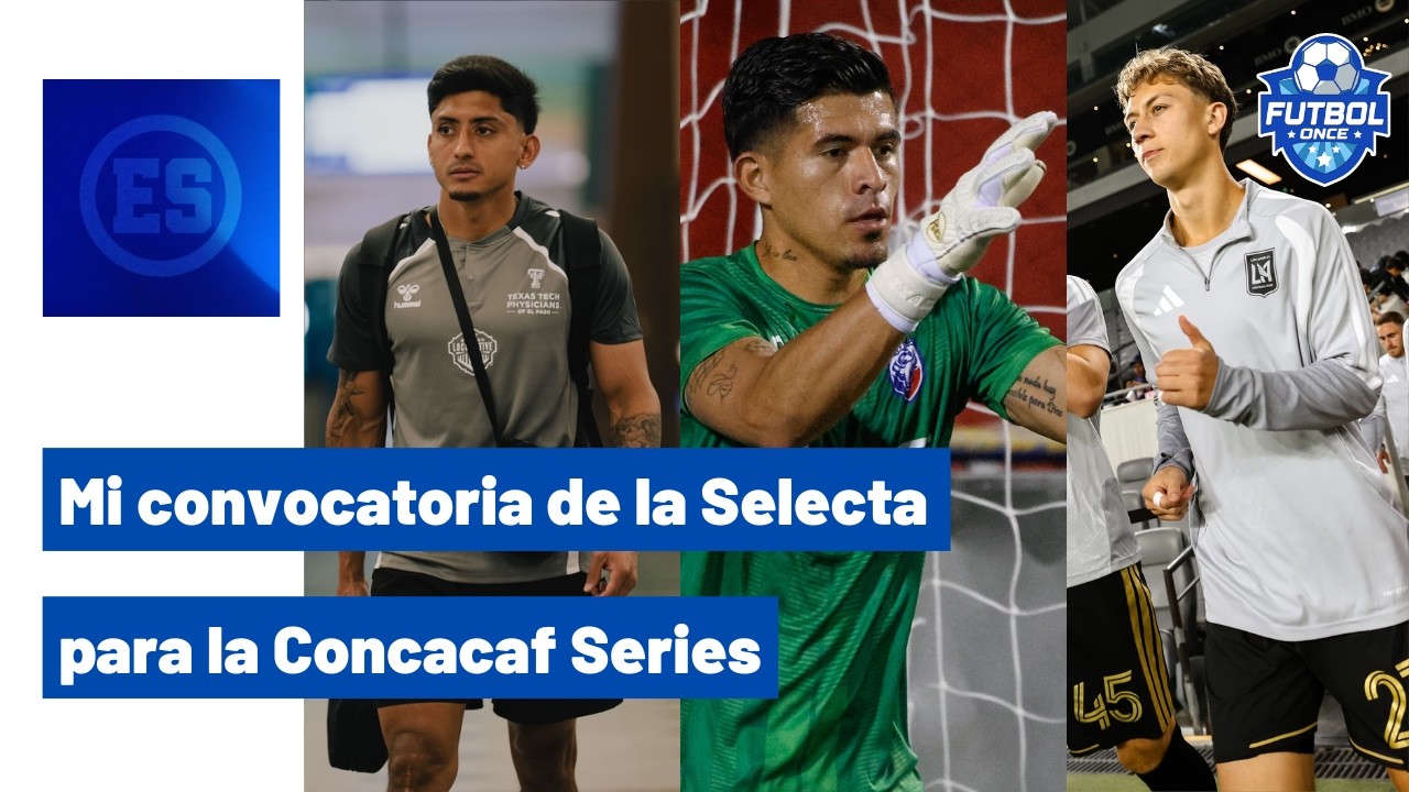 MI CONVOCATORIA DE LA SELECTA PARA CONCACAF SERIES - YouTube