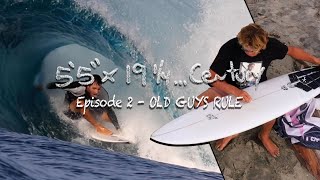 5'5'  X 19 1/4... Century  Episode  2: OLD GUYS RULE.