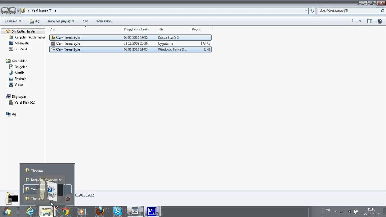 Windows 7 GlasS (Cam Tema) ByTe