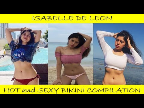 ISABELLE DE LEON HOT and SEXY BIKINI COMPILATION