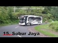 kompilasi 16 bus dengan klakson telolet unik terbaru 2016