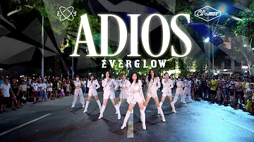 [KPOP IN PUBLIC] EVERGLOW - Adios | DANCE COVER | Cli-max Crew from Vietnam (Night background ver.)