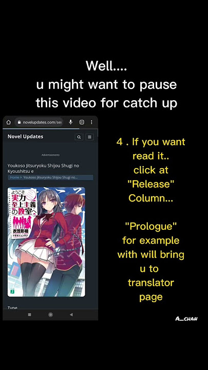 Youkoso Jitsuryoku Shijou Shugi no Kyoushitsu e - Novel Updates