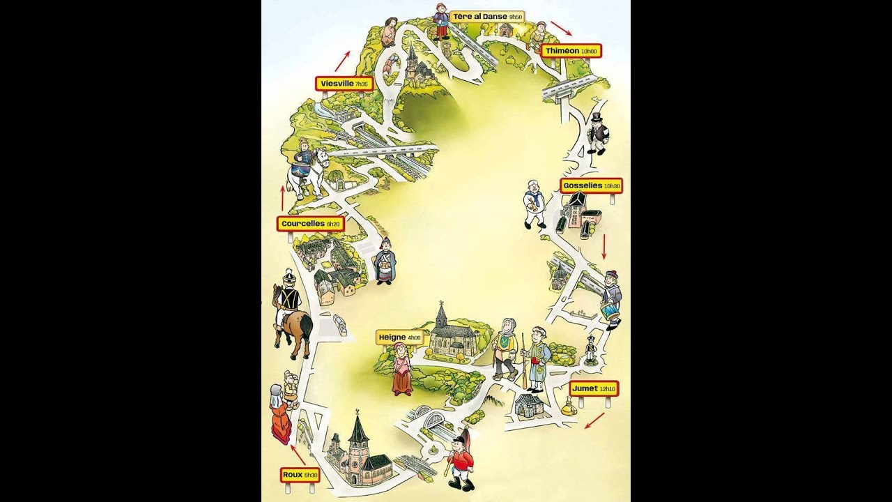 Marche de la Madeleine 2025 à Jumet.