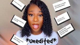 quick fire ASSUMPTIONS I HAVE TO answer EVERYTHING *unedited*