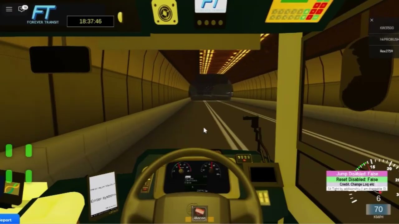 Roblox Forever Transit luxury bus ￼