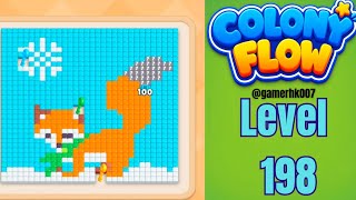 Colony Flow Level 198 Walkthrough Solution 