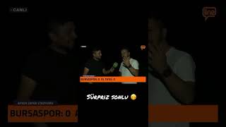 Bursaspor Maçı Sonrası Yaşanan Şok..