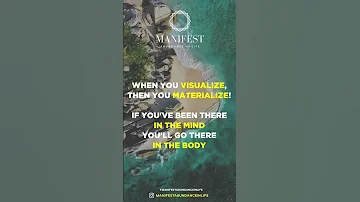 THE POWER OF VISUALIZATION ✨ @manifestabundanceinlife #manifestation #manifest