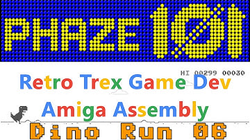 06 Amiga Assembly Beginners - Dino Run - Game Development - Let