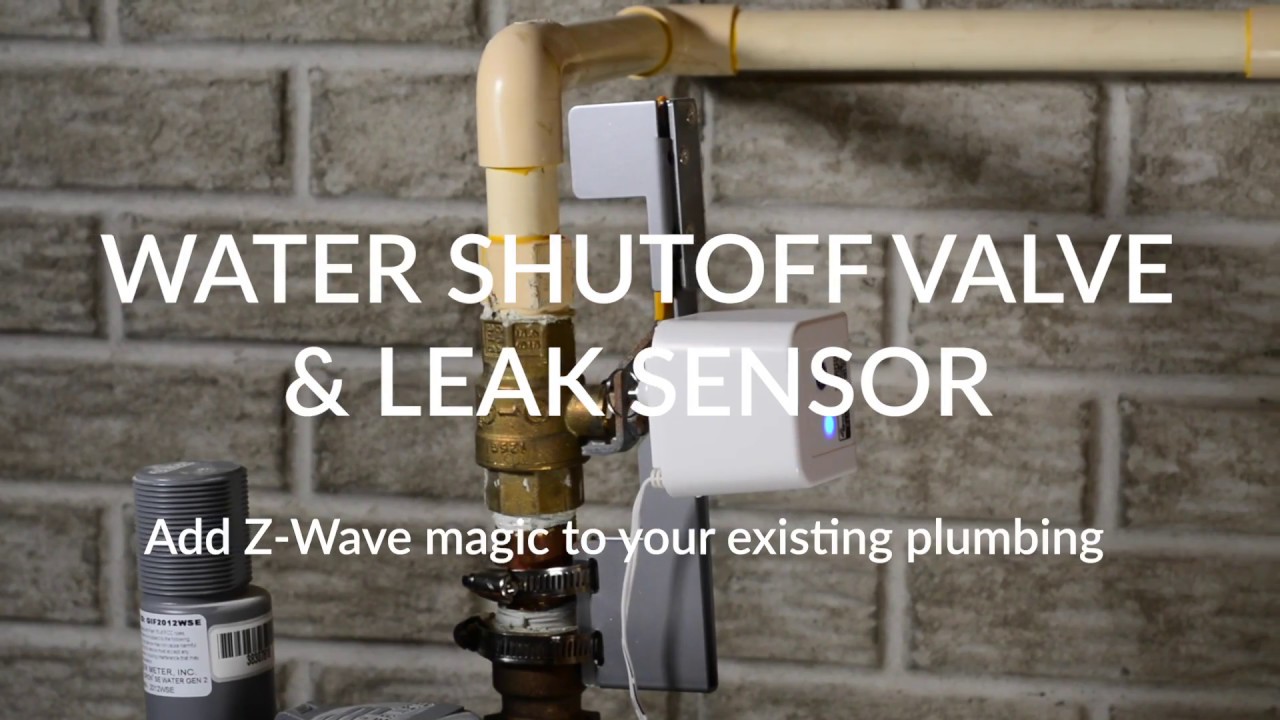 Dome Water Main Shutoff Valve and Leak Sensor Introduction YouTube