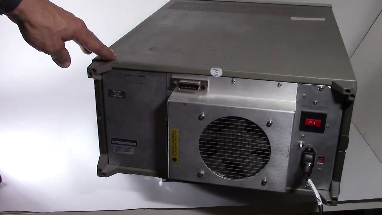 Auctioned Used, Tested, Working Keysight Agilent HP 54120A 20GHz Digitizing Oscilloscope Mainframe - YouTube Escondido Auctions
