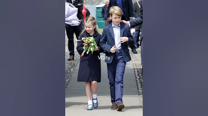 Prince George and His Sister Princess Charlotte #royalfamily#princegeorge #princesscharlotte #shorts - DayDayNews