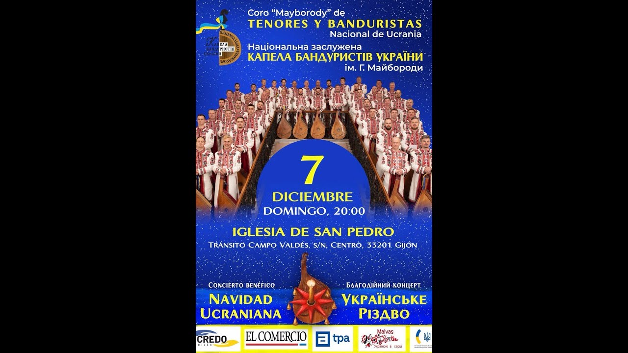 Зустріч в Gijon Національної  Капели Бандуристів імені Г.Майбороди 2024