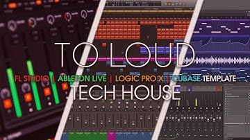 Tech House Logic Pro X Template - To Loud