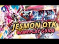 One turn ko jesmon x antibody post ban deck gameplay guide  digimon card game bt14 format