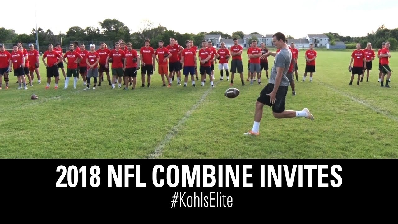 2018 NFL Combine Kickers & Punters | Kohl's Kicking Specialists