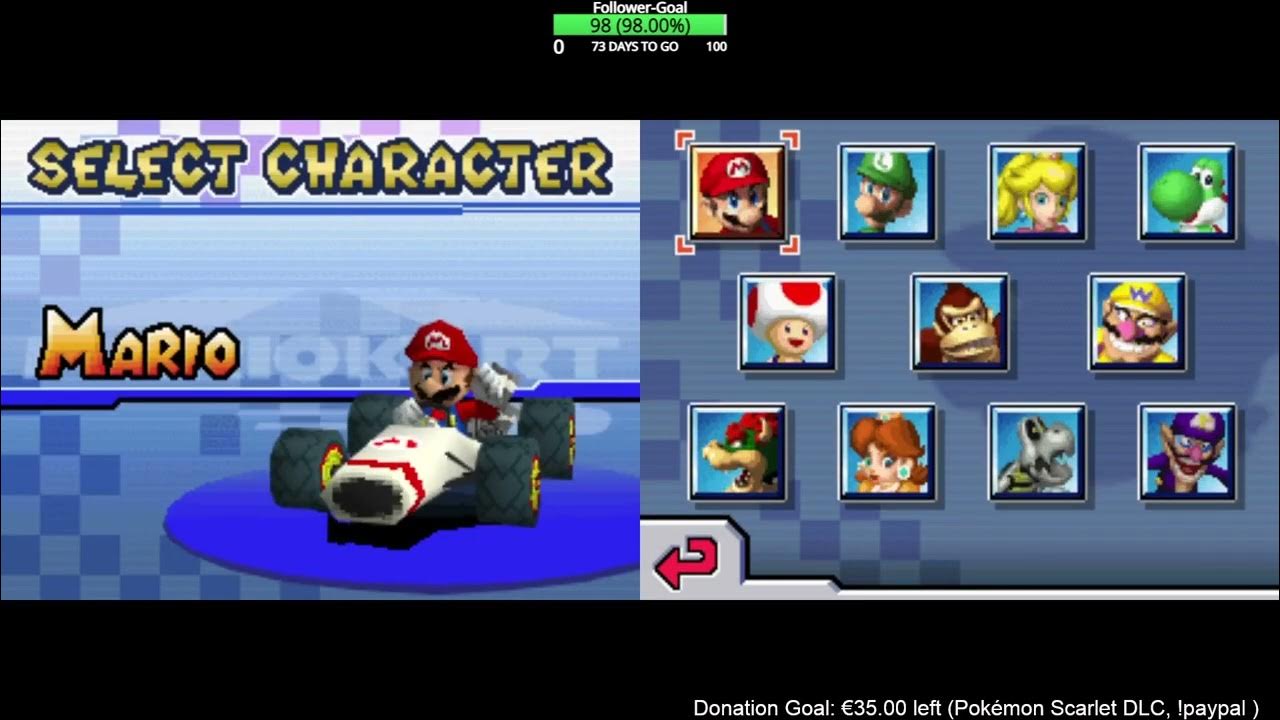 Let's Play Mario Kart DS Part 11 English (October 18, 2023) YouTube