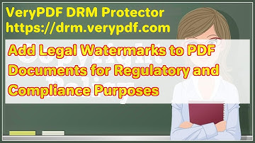 Add Legal Watermarks to PDF Documents for Regulatory and Compliance Purposes