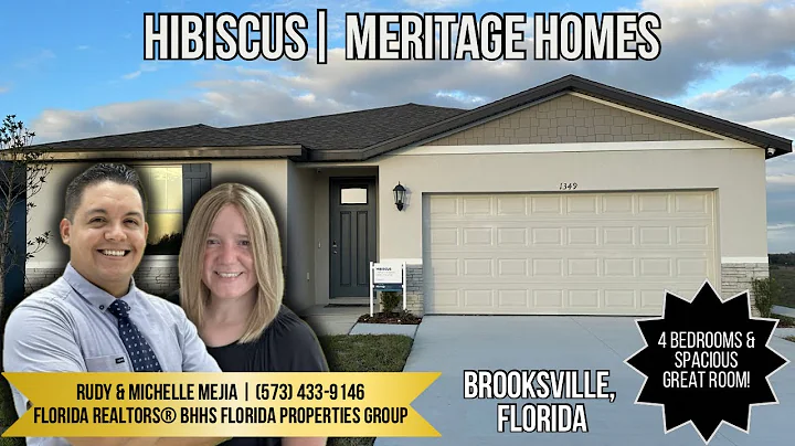 Moving to Brooksville? Check Out the Hibiscus by Meritage Homes!