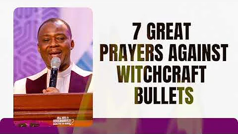 7 STRONG PRAYERS AGAINST WITCHCRAFT  BULLETS | MFM POWERFUL PRAYERS