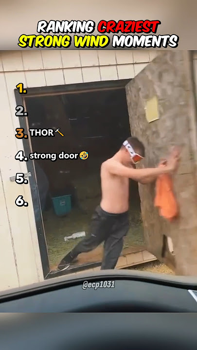 Craziest Strong Wind Moments OAT