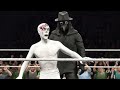 WWE 2K25 HORROR MATCH The Plague Doctor VS The Rake