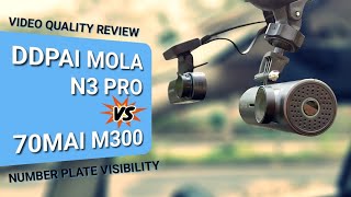 DDPAI MOLA N3 PRO vs 70MAI M300 - Which is the BEST Dash Camera? Video Quality REVIEW - TravelTECH