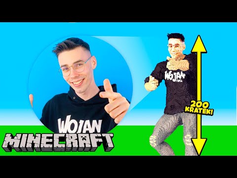 WYBUDOWAŁEM OGROMNEGO WOJANA w MINECRAFT!