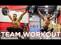 Can YOU Beat US? // FRONING & MALHEIROS Full CrossFit Workout