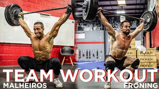 Can YOU Beat US? // FRONING & MALHEIROS Full CrossFit Workout