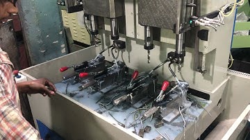 Four spindle drilling