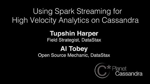 Using Spark Streaming for High Velocity Analytics on Cassandra