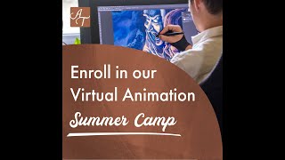 Looking to study animation virtually this summer? Enroll in our Virtual Animation Summer Camp!