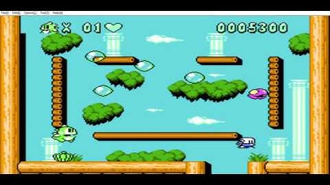 Bubble Bobble Part 2 Atari oyunu (atari,nes game) (atari,nes game)