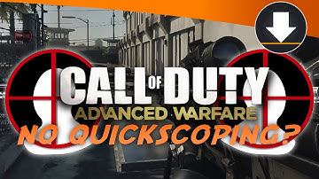 Call of Duty: Advanced Warfare - NO QUICKSCOPING? (Sniper Gameplay MW3)
