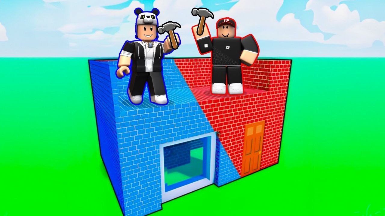 Bir Ev Yap ve Sonra Arkadaşının Eviyle Değiştir ! - Roblox