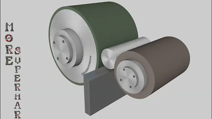 Working principle of centerless grinding wheel