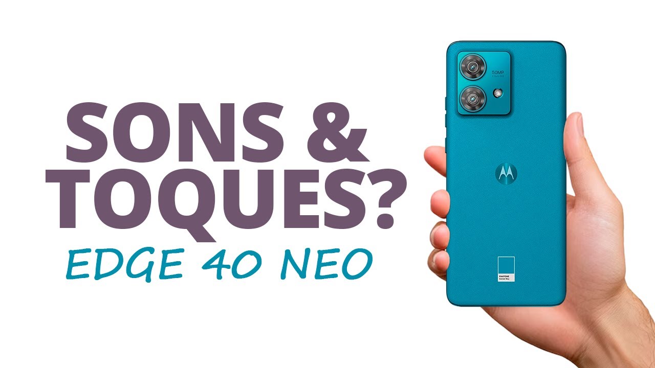 MOB変更 Como alterar sons de alarmes e toque no Moto Edge 40 NEO, RÁPIDO