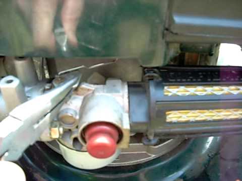 Tecumseh 6hp craftsman hard start mower - YouTube go kart diagram 
